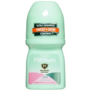 Mitchum Women Invisible Roll-On, Powder Fresh 1.7 oz