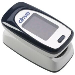 Drive Medical Fingertip Pulse Oximeter, White
