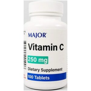 Major Vitamin C 250 mg 100 Tablets