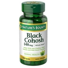 Natures Bounty Black Cohosh 100 Caps